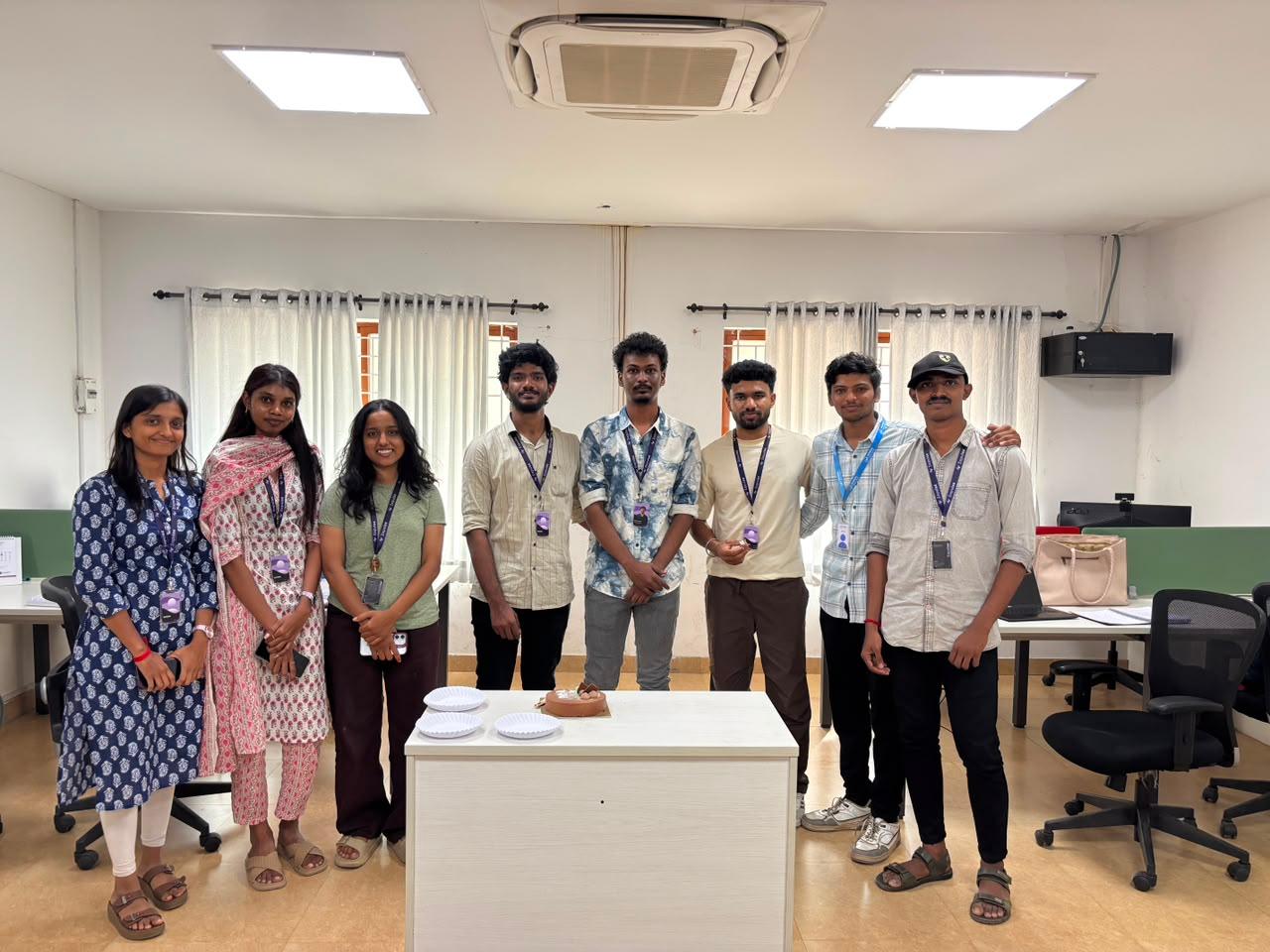 The Zapulse team at the Coimbatore office
